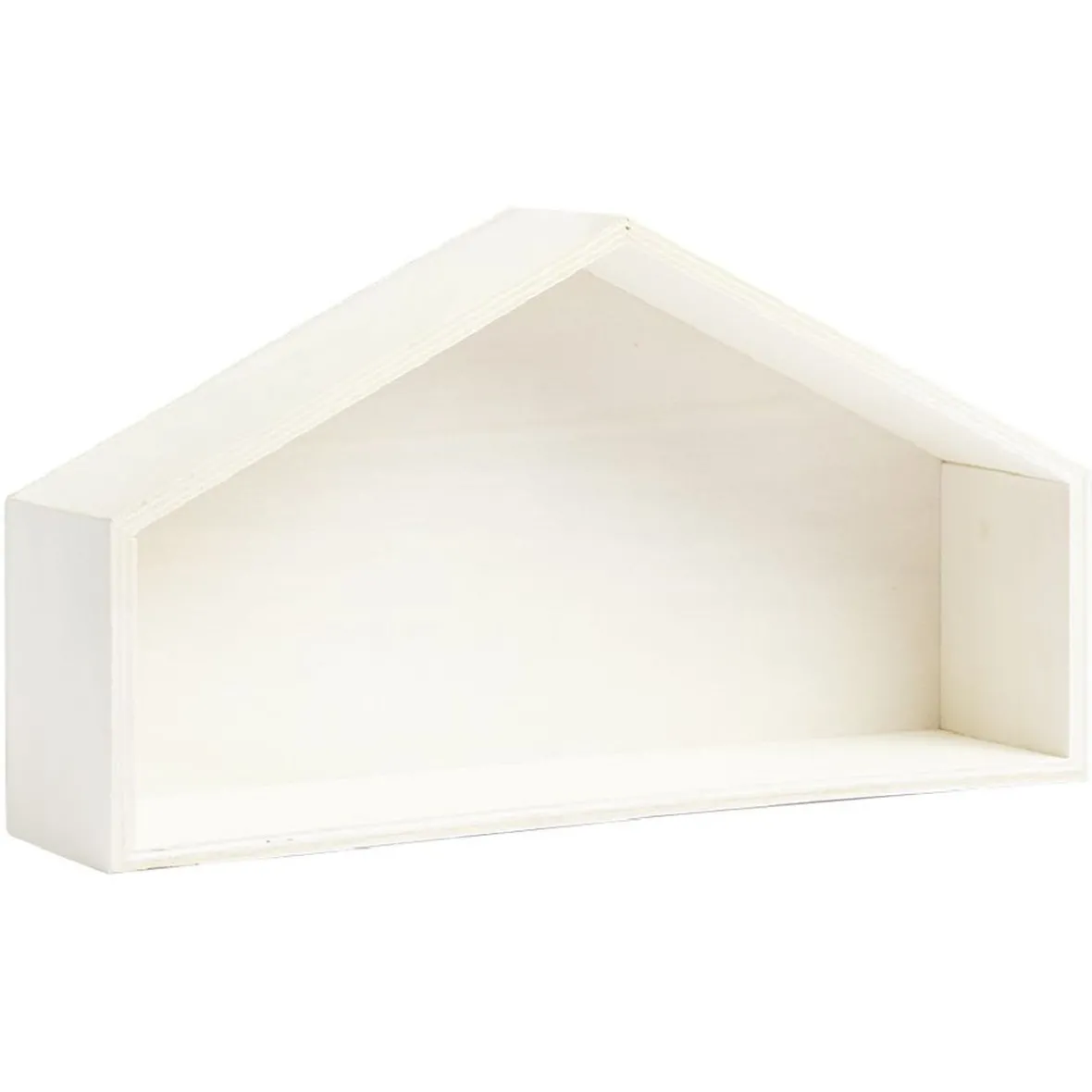 Crèche de Noël vide en bois L30 X l7 x H16 cm-Gifi