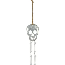 Crâne à suspendre décoration Halloween H36,8 cm-Gifi Discount