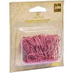 Crochet rouge en métal x100-Gifi Hot