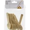 Cuillère à cocktail en bambou x12-Gifi New