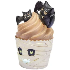 Cupcake lumineux déco Halloween glace en polyrésine-Gifi Sale