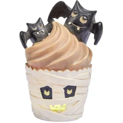 Cupcake lumineux déco Halloween glace en polyrésine-Gifi Sale