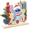 Déco à poser en bois Disney Stitch à Noël-Gifi Online
