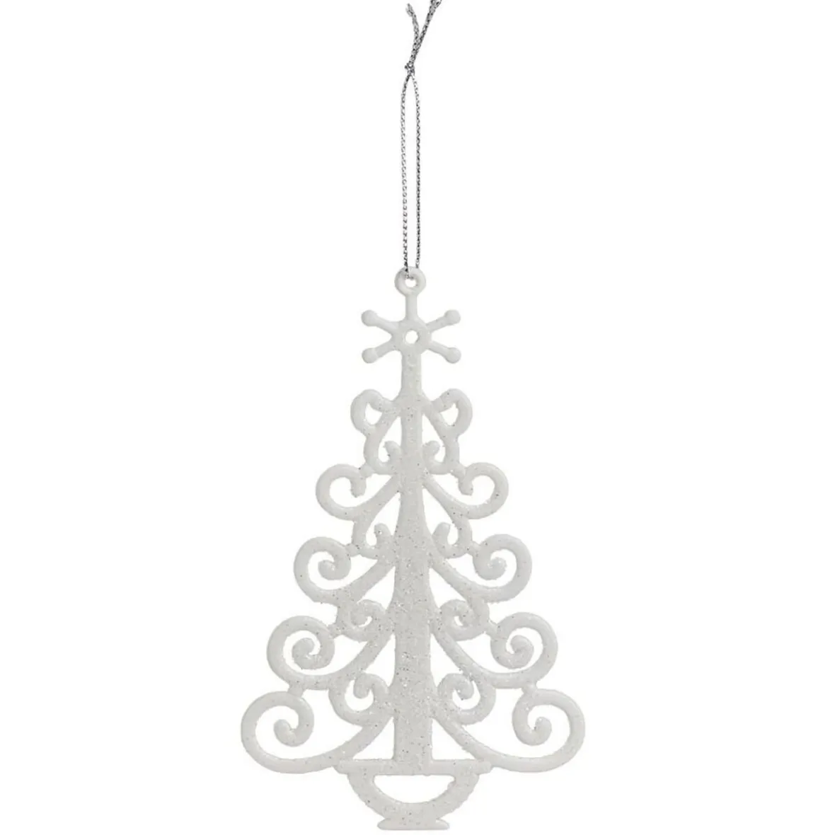 Déco à suspendre pailletée blanche ou rouge - 10 modèles-Gifi Outlet