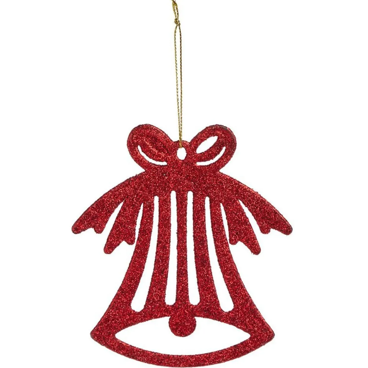 Déco à suspendre pailletée blanche ou rouge - 10 modèles-Gifi Outlet