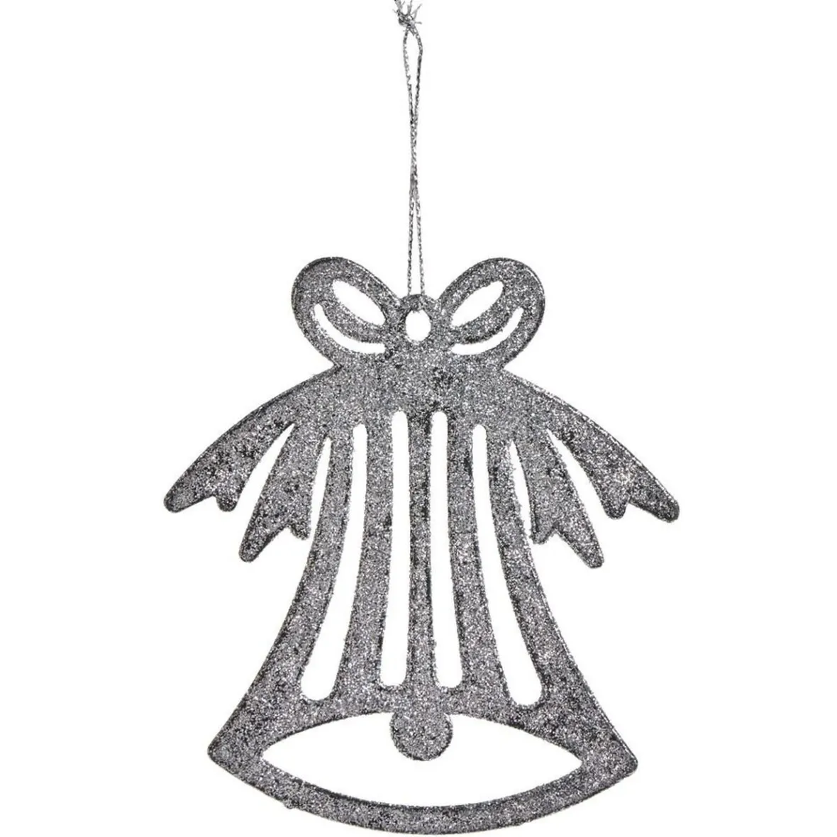 Déco à suspendre paillette argenté - 10 modèles-Gifi