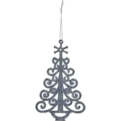 Déco à suspendre paillette argenté - 10 modèles-Gifi