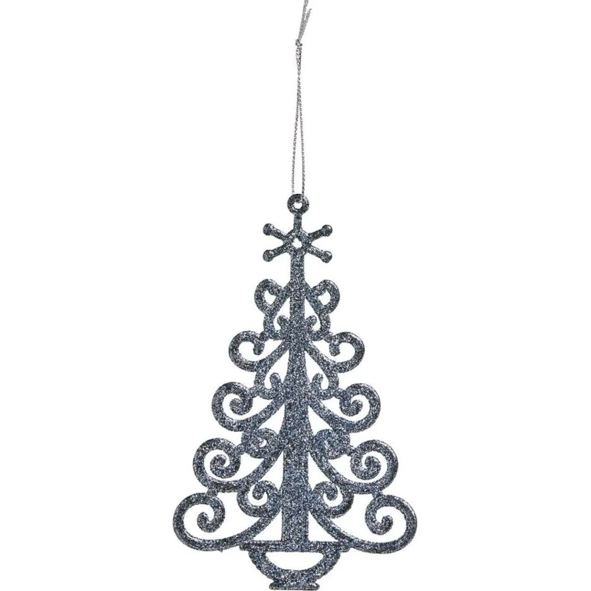 Déco à suspendre paillette argenté - 10 modèles-Gifi