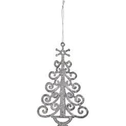 Déco à suspendre paillette argenté - 10 modèles-Gifi