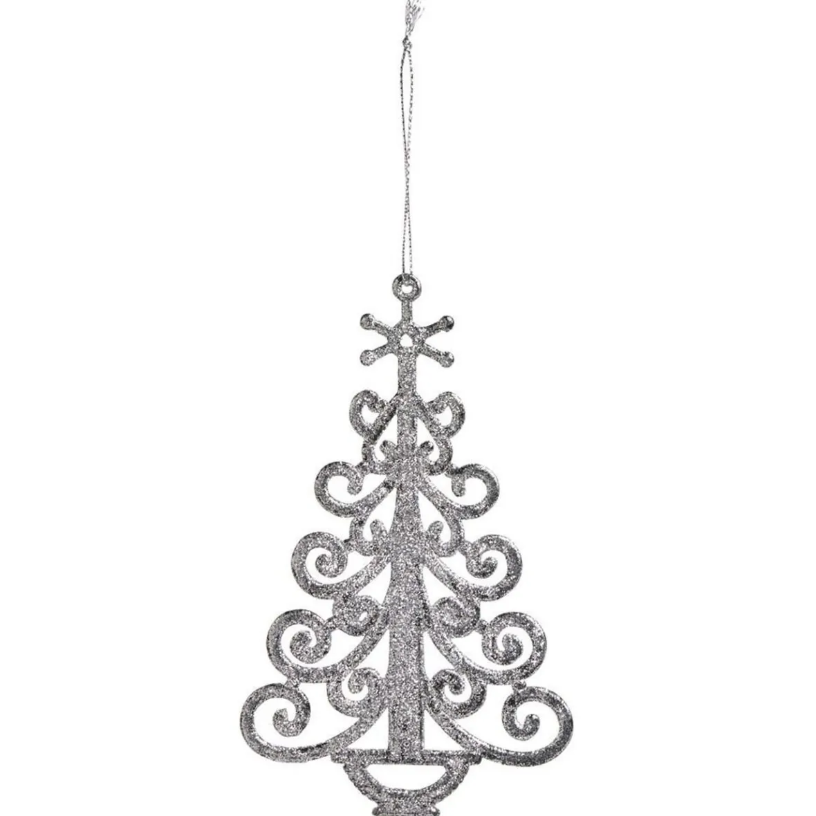 Déco à suspendre paillette argenté - 10 modèles-Gifi