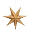 Déco à suspendre étoile 3D papier kraft marron ou blanc Ø50cm-Gifi Sale