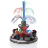 Déco de Noël fontaine lumineuse intérieur 4 LED-Gifi Clearance