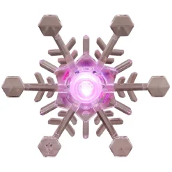 Déco fenêtre ventouse Flocon LED-Gifi Best
