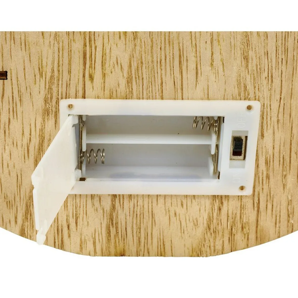 Décor de Noël lumineux en bois à poser H25cm-Gifi Discount