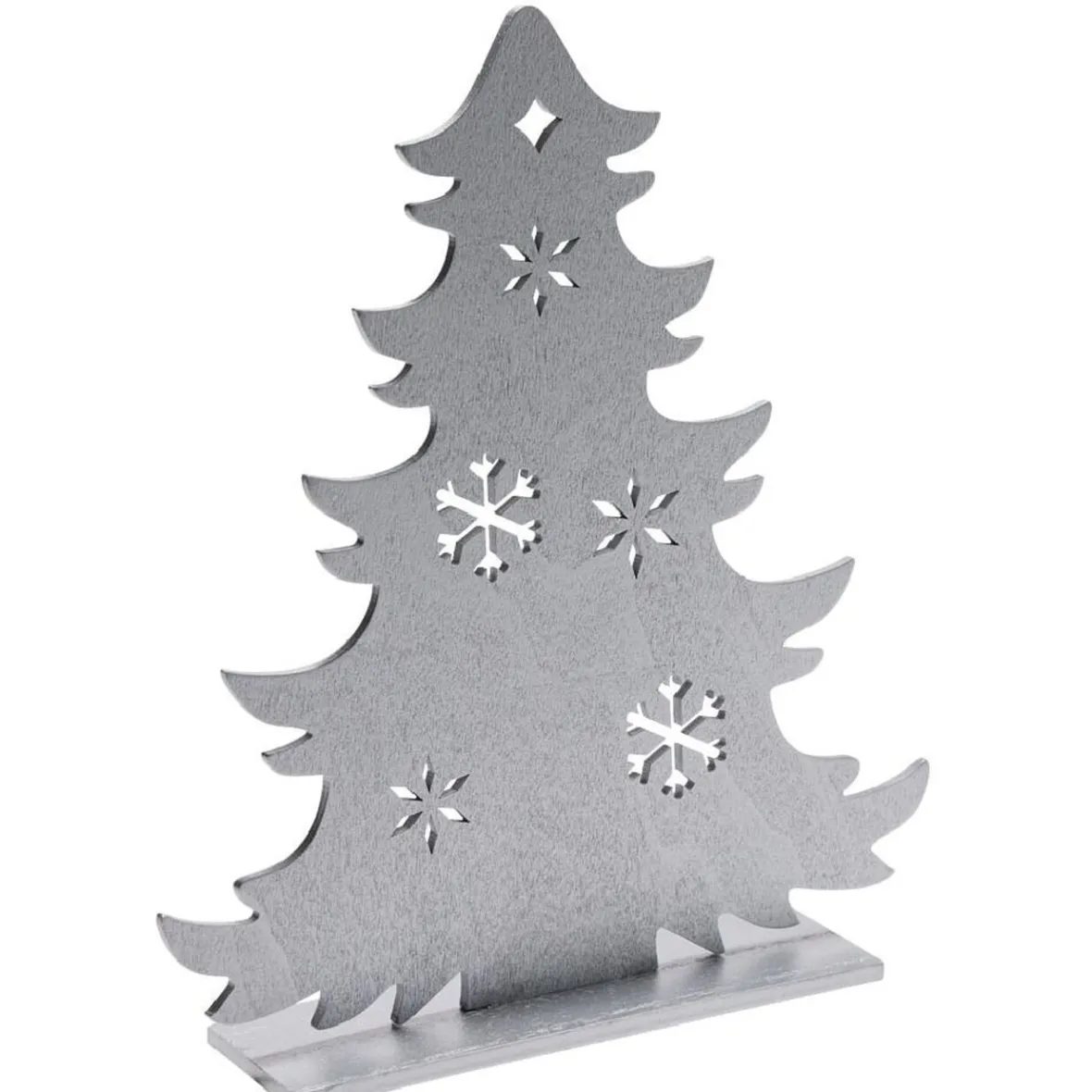 Décoration à poser sapin plat en bois - 4 modèles-Gifi Hot