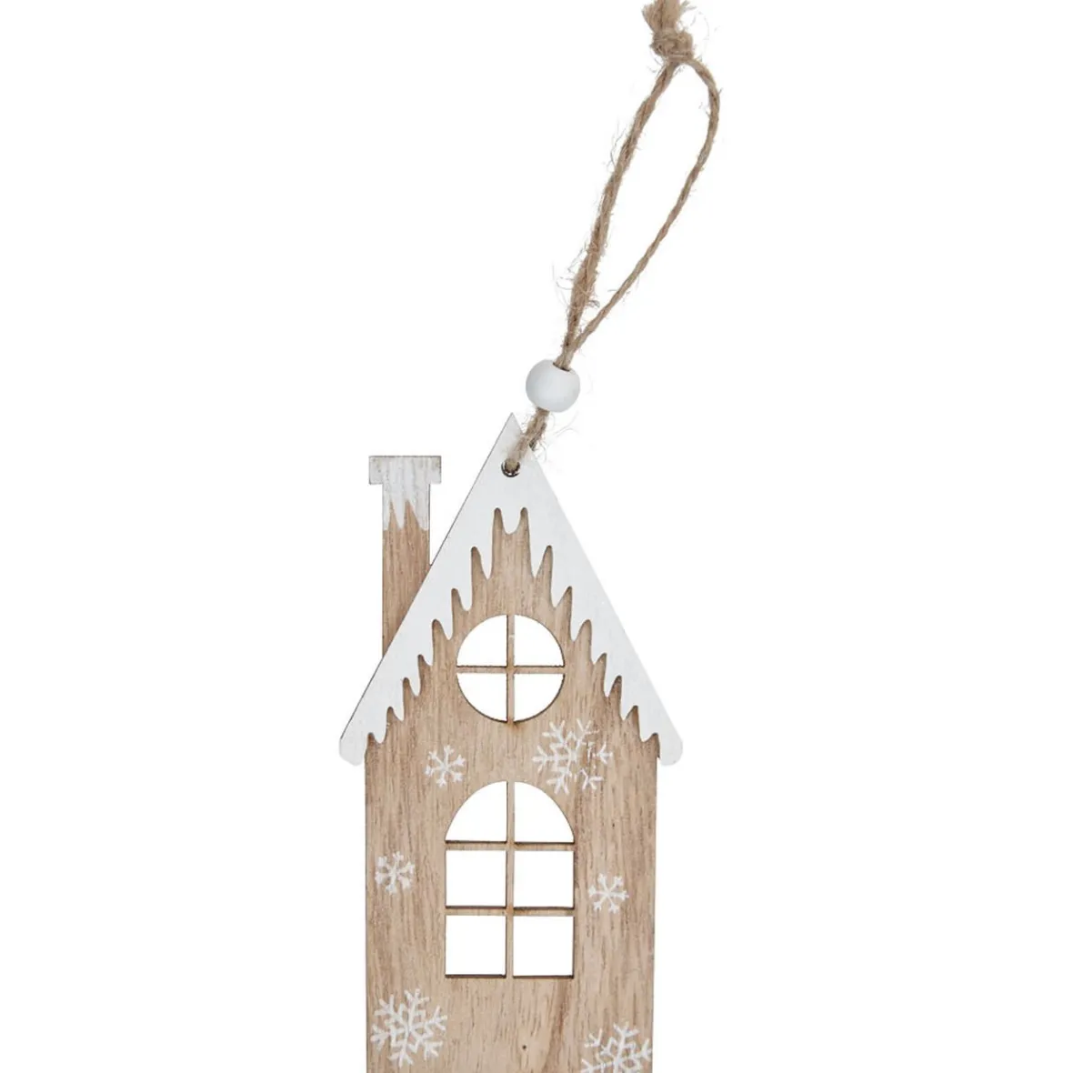 Décoration à suspendre de Noël chalet naturelle-Gifi Sale