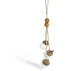 Décoration à suspendre gland marron x3-Gifi Sale