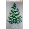 Décoration adhésive fenêtre et mur sapin de Noël repositionnable-Gifi Hot