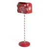 Décoration boîte aux lettres de Noël rouge et blanche H100cm-Gifi
