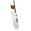 Décoration Écureuil sur branche à poser Noël blanc naturel-Gifi New