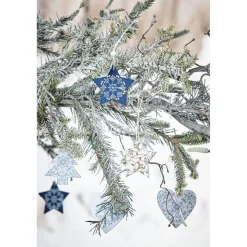 Décoration de Noël à suspendre givré x 36-Gifi Sale