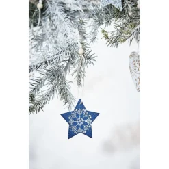 Décoration de Noël à suspendre givré x 36-Gifi Sale