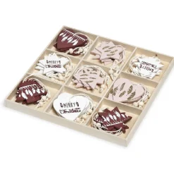 Décoration de Noël à suspendre cheyenne x 36-Gifi Sale