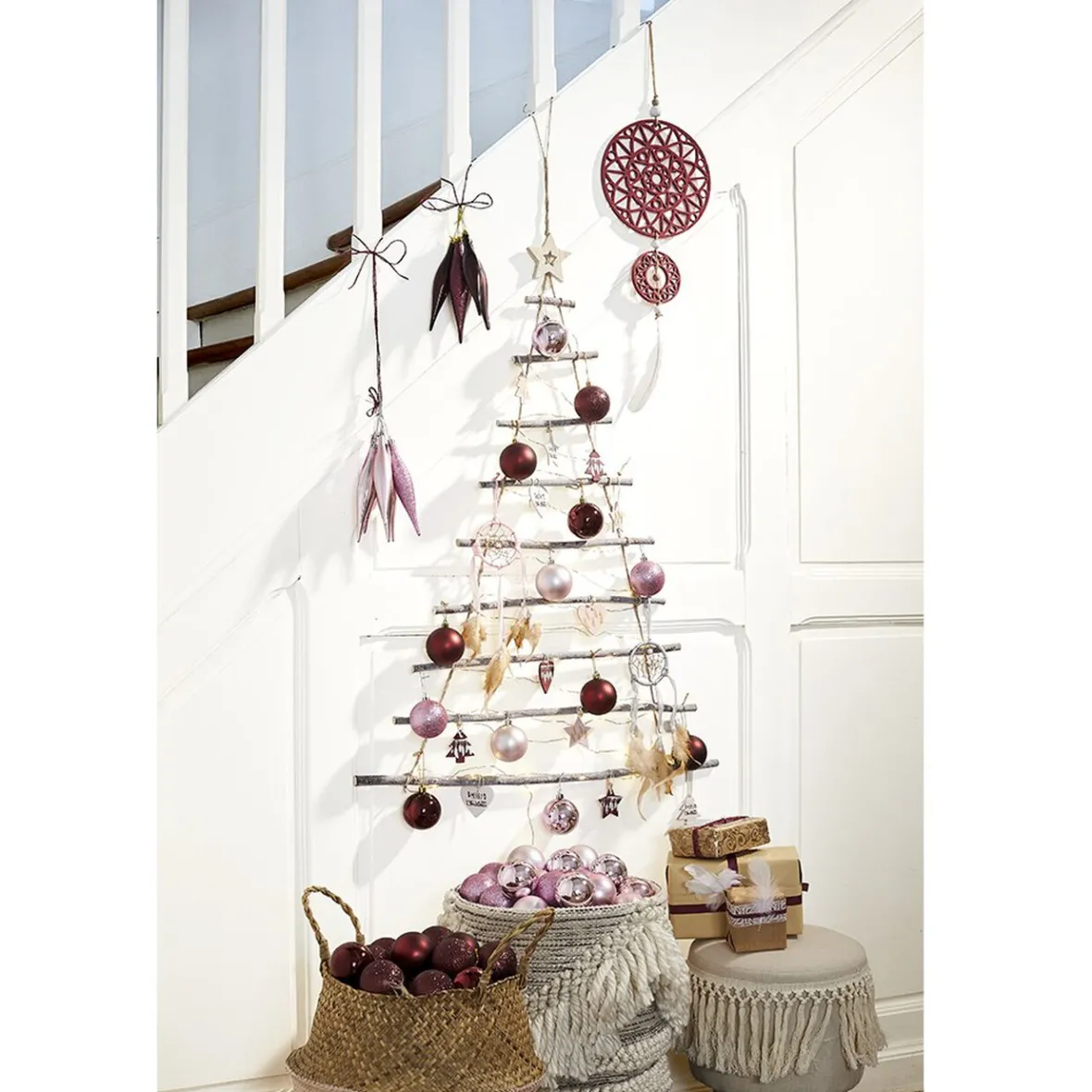 Décoration de Noël à suspendre cheyenne x 36-Gifi Sale