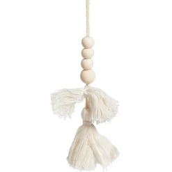 Décoration de Noël à suspendre avec pompons H15cm x5-Gifi Sale