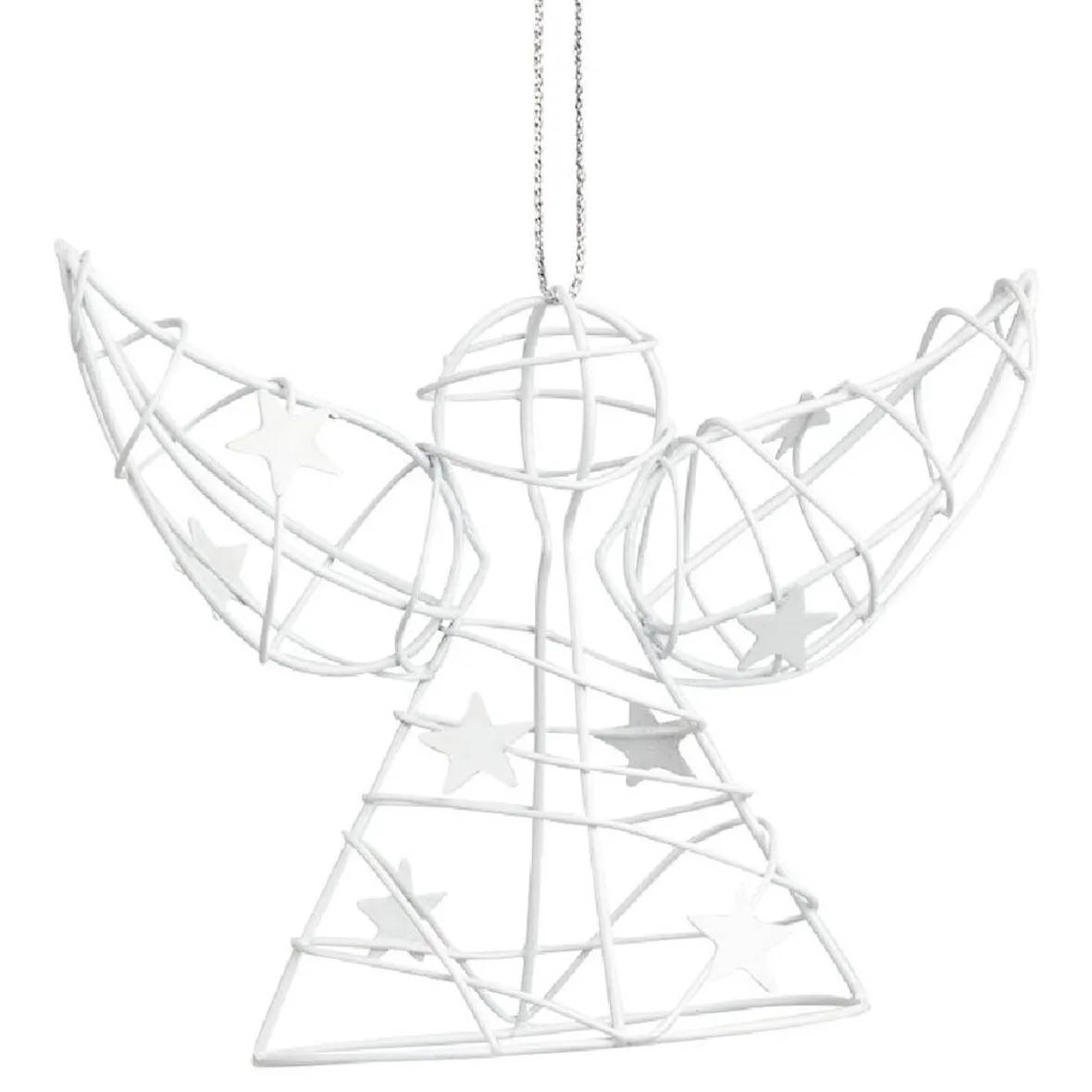 Décoration de Noël ange en métal à suspendre-Gifi Clearance