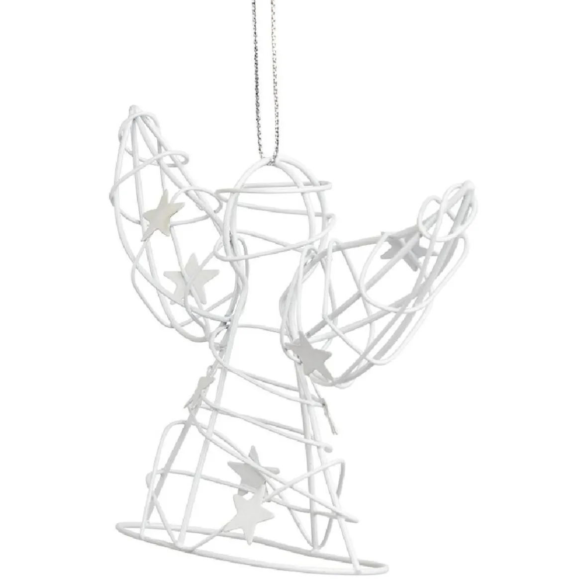 Décoration de Noël ange en métal à suspendre-Gifi Clearance