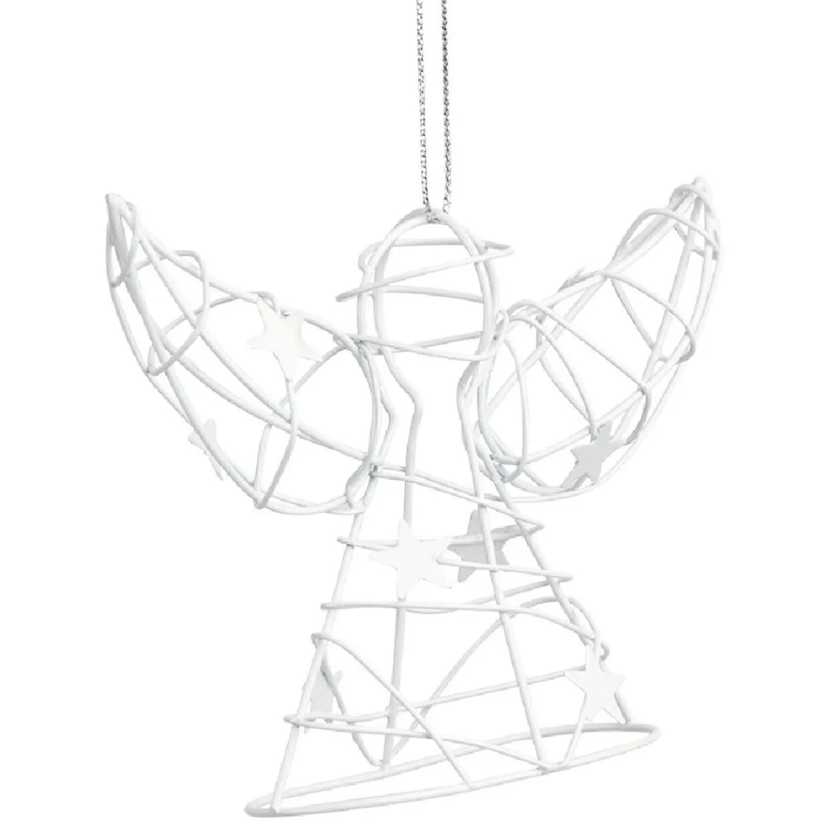 Décoration de Noël ange en métal à suspendre-Gifi Clearance