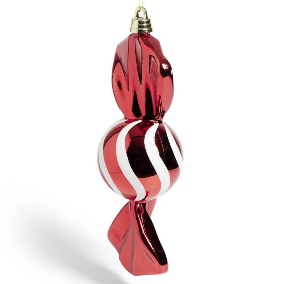 Décoration de Noël bonbon forme XL à suspendre H60cm - 2 coloris-Gifi Best