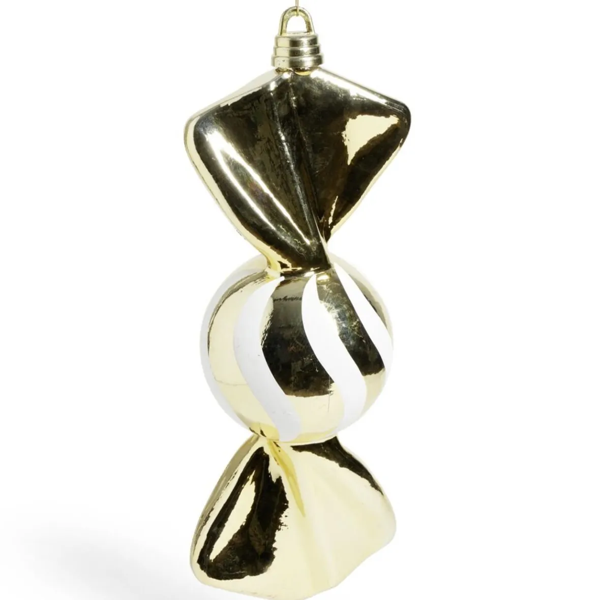 Décoration de Noël bonbon forme XL à suspendre H60cm - 2 coloris-Gifi Best