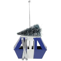 Décoration de Noël cabine à suspendre-Gifi Best