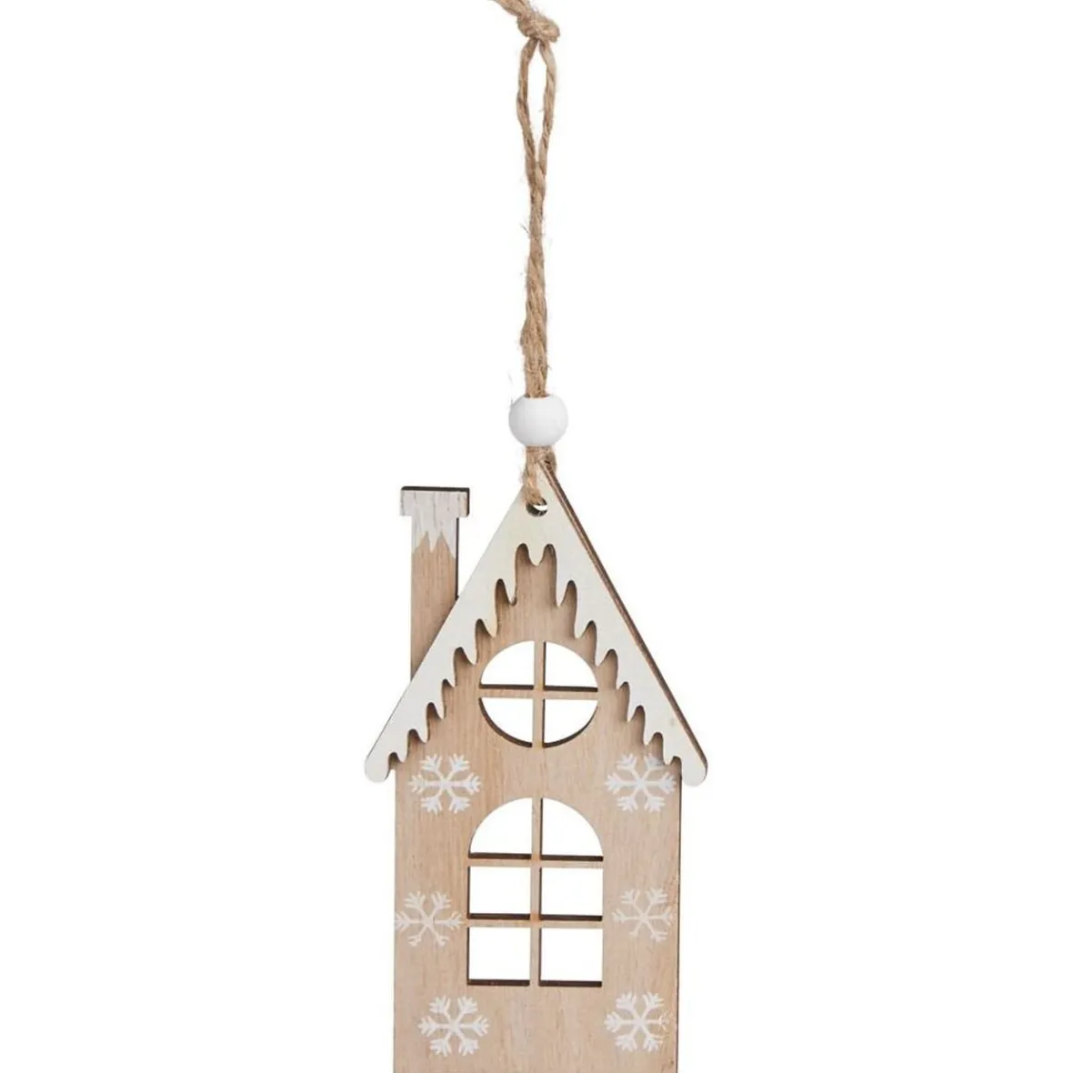 Décoration de Noël chalet en bois à suspendre H11,5cm-Gifi Online