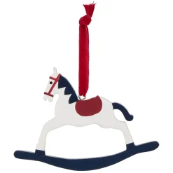 Décoration de Noël cheval à bascule-Gifi Outlet