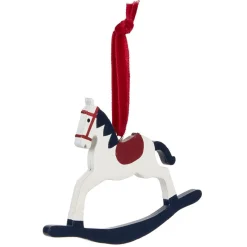 Décoration de Noël cheval à bascule-Gifi Outlet