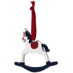 Décoration de Noël cheval à bascule-Gifi Outlet