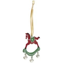 Décoration de Noël cheval en métal à suspendre-Gifi Clearance