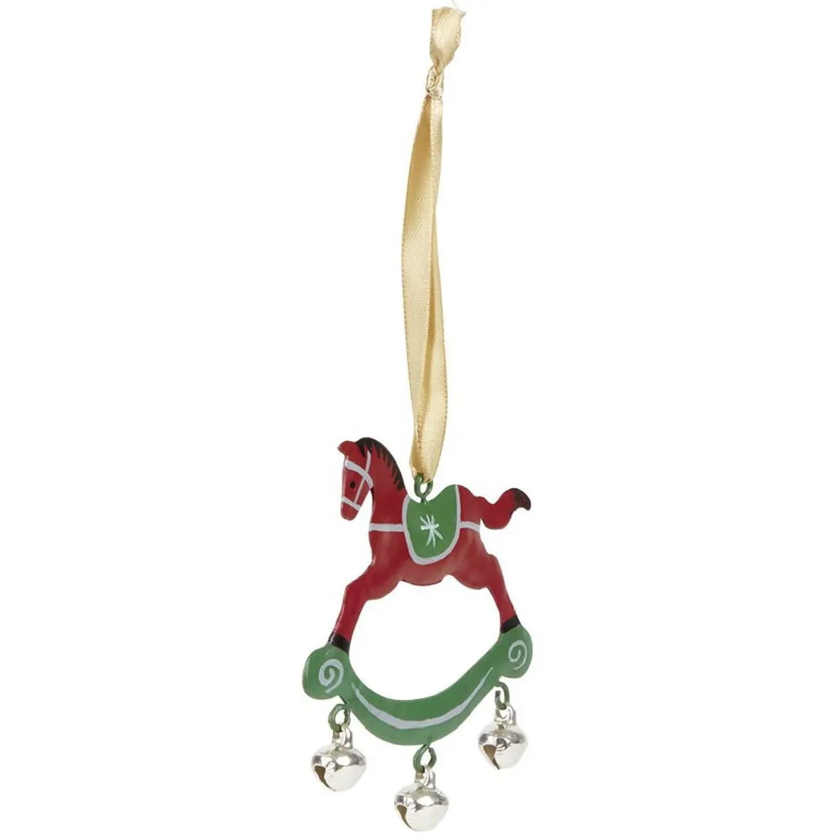 Décoration de Noël cheval en métal à suspendre-Gifi Clearance