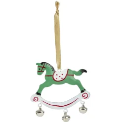 Décoration de Noël cheval en métal à suspendre-Gifi Clearance