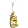 Décoration de Noël Écureuil à suspendre pailleté doré H.5 cm-Gifi Sale