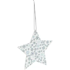 Décoration de Noël en bois à suspendre L10x10 cm-Gifi Hot