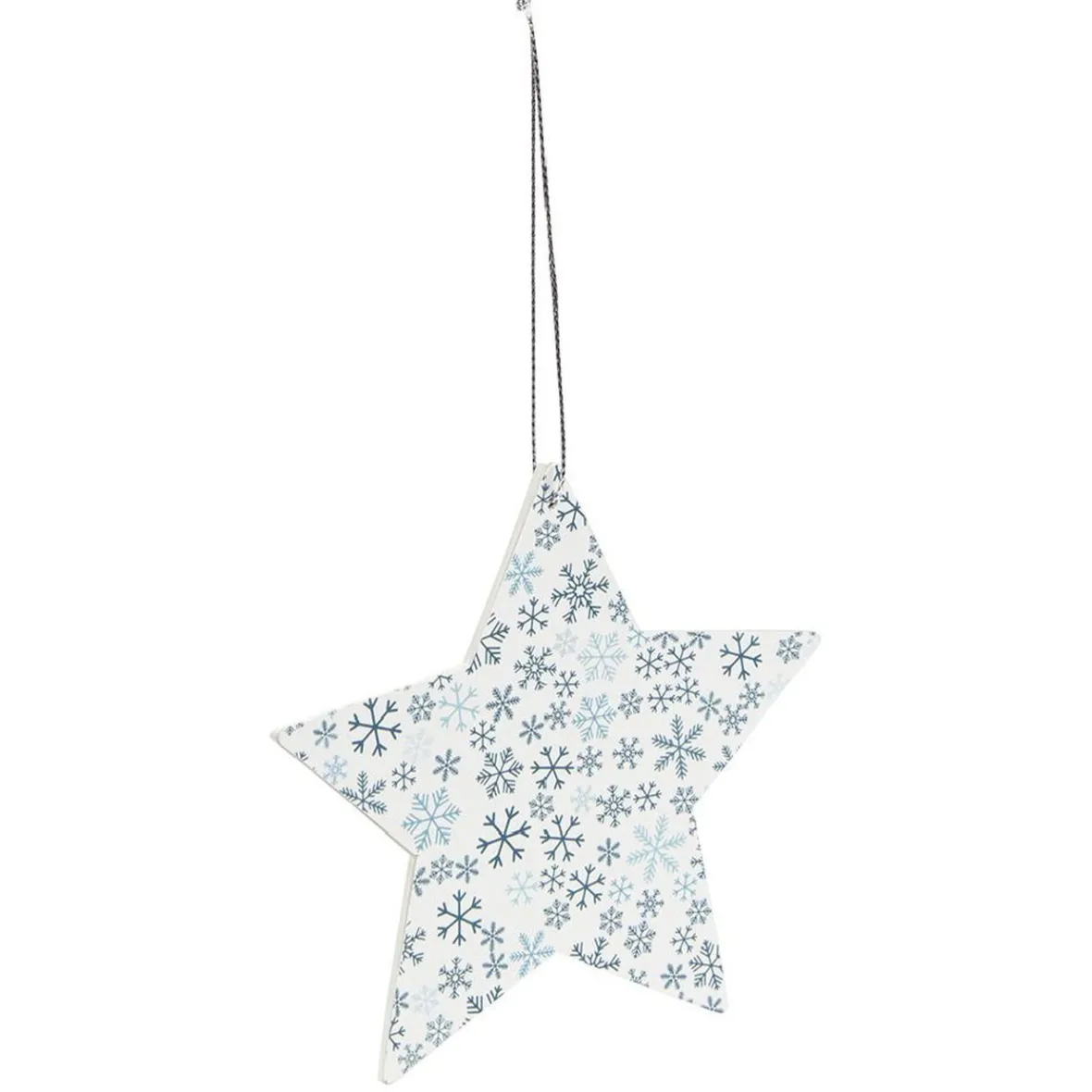 Décoration de Noël en bois à suspendre L10x10 cm-Gifi Hot