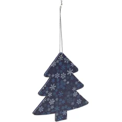 Décoration de Noël en bois à suspendre L10x10 cm-Gifi Hot