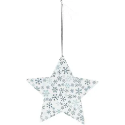 Décoration de Noël en bois à suspendre L10x10 cm-Gifi Hot