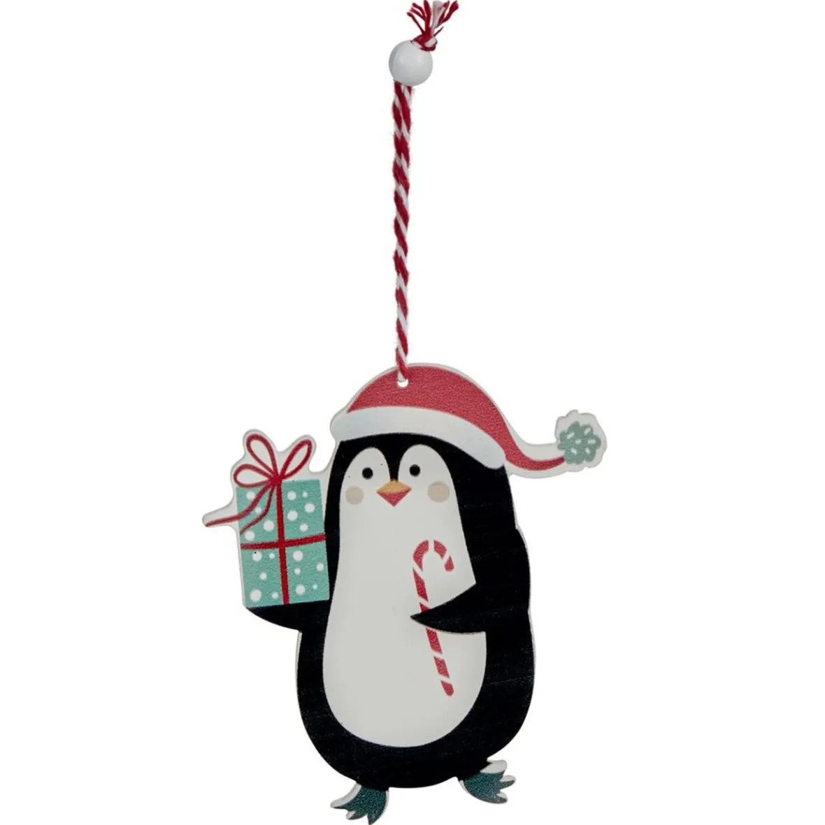 Décoration de Noël en bois à suspendre-Gifi