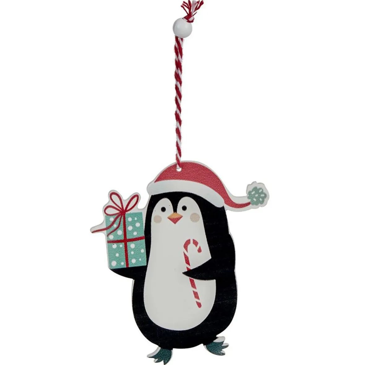 Décoration de Noël en bois à suspendre-Gifi