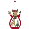 Décoration de Noël en bois à suspendre-Gifi Online